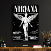 Nirvana In Utero Iconic Concert Poster